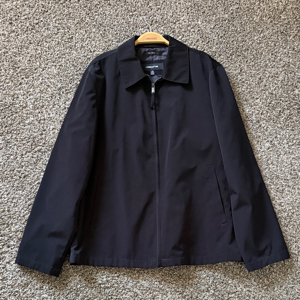 Claiborne Men's Classic Black Jacket